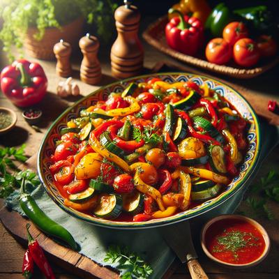 Image of Sweet and Sour Summer Vegetables
