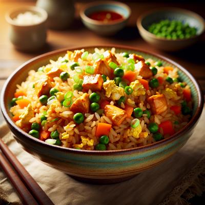 Image of Sweet and Spicy Chicken Fried Rice
