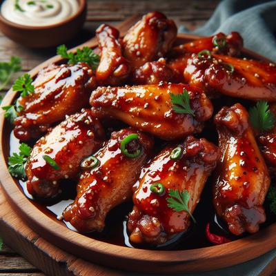 Image of Sweet and Spicy Chicken Wings
