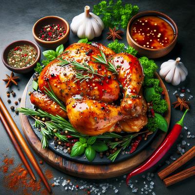 Image of Sweet and Spicy Herbed Chicken