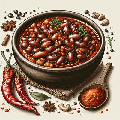 Image of Sweet and Spicy Kidney Beans