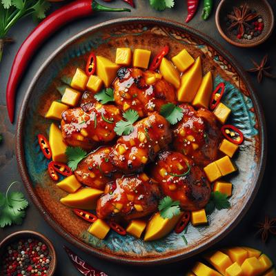 Image of Sweet and Spicy Mango Chicken