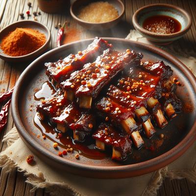 Image of Sweet and Spicy Short Ribs