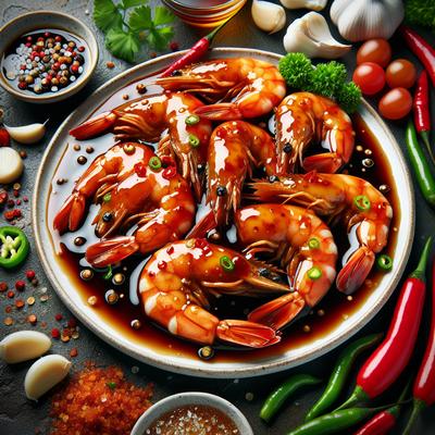 Image of Sweet and Spicy Shrimp