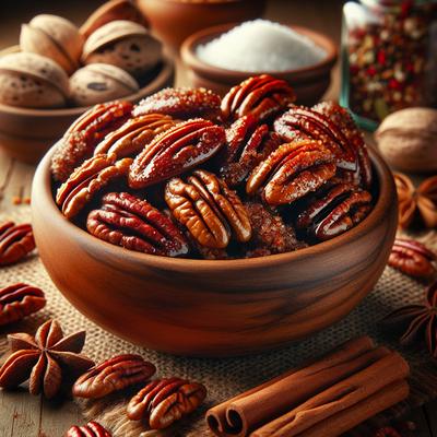 Image of Sweet and Spicy Texas Pecans