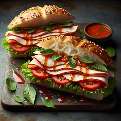 Image of Sweet and Spicy Turkey Sandwich