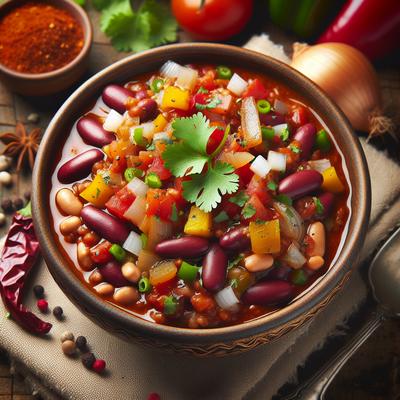 Image of Sweet and Spicy Vegetarian Chili