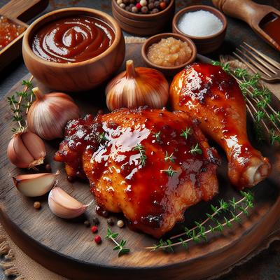 Image of Sweet Bbq Chicken Thighs