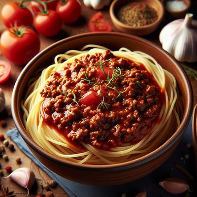 Image of Sweet Beefy Spaghetti Sauce