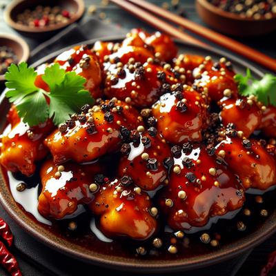 Image of Sweet Black Pepper Chicken