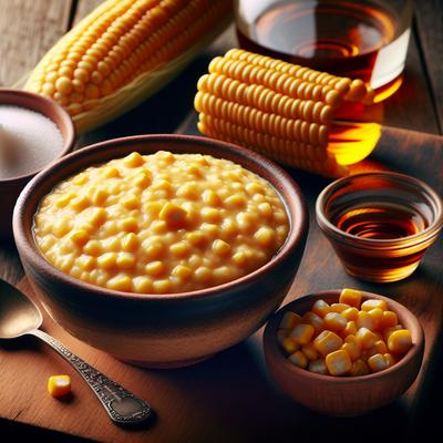 Image of Sweet Bourbon Corn Pudding