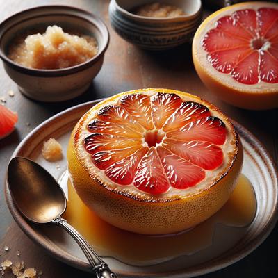 Image of Sweet Broiled Grapefruit