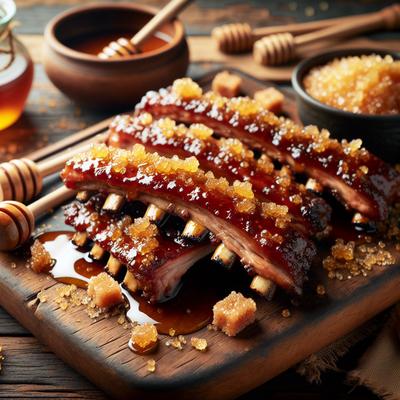 Image of Sweet Brown Sugar and Honey Ribs