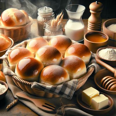 Image of Sweet Buttery Rolls Bread Machine Recipe