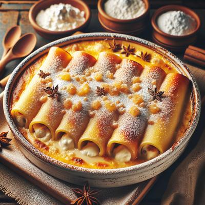 Image of Sweet Cannelloni Casserole