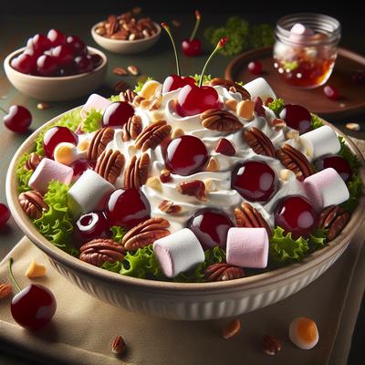 Image of Sweet Cherry Fluff Salad