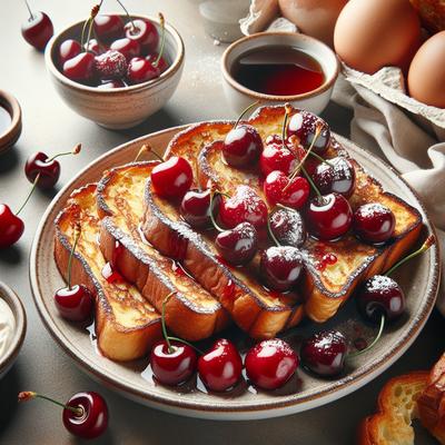 Image of Sweet Cherry French Toast