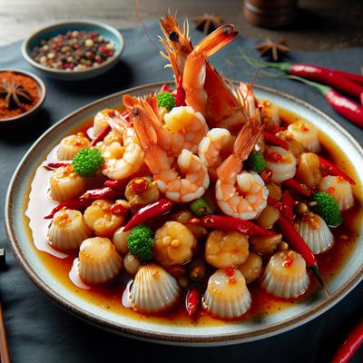 Image of Sweet Chili Shrimp Scallops