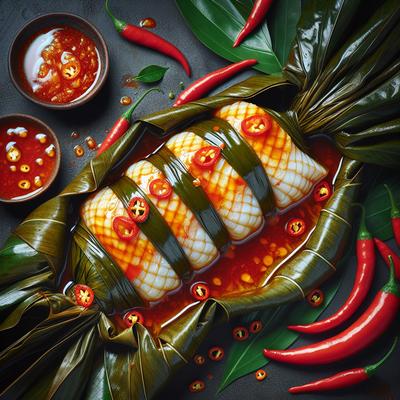 Image of Sweet Chilli Fish Parcels