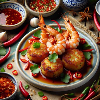 Image of Sweet Chilli Prawn Cakes
