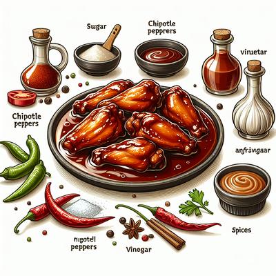 Image of Sweet Chipotle Wing Glaze
