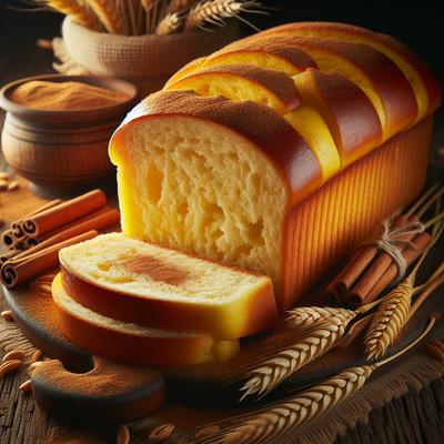 Image of Sweet Cinnamon Yellow Bread