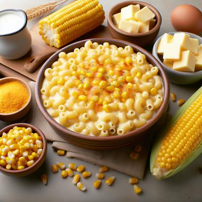 Image of Sweet Corn Mac N Cheese