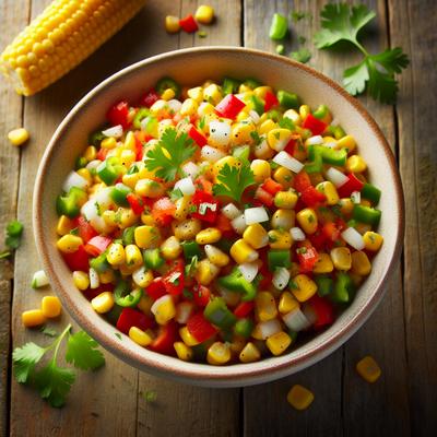Image of Sweet Corn Pepper Salsa