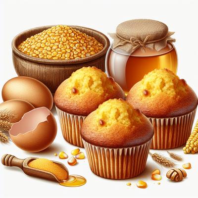 Image of Sweet Cornbread Muffins