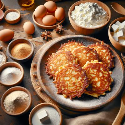 Image of Sweet Cottage Cheese Latkes