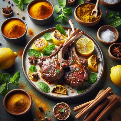 Image of Sweet Curried Lamb Chops