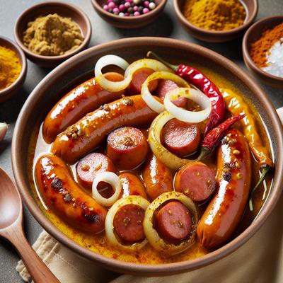 Image of Sweet Curried Sausages