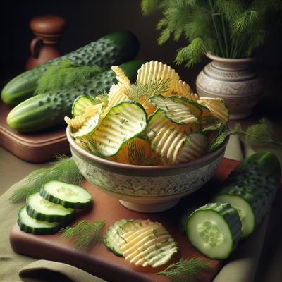 Image of Sweet Dill Cucumber Crisps