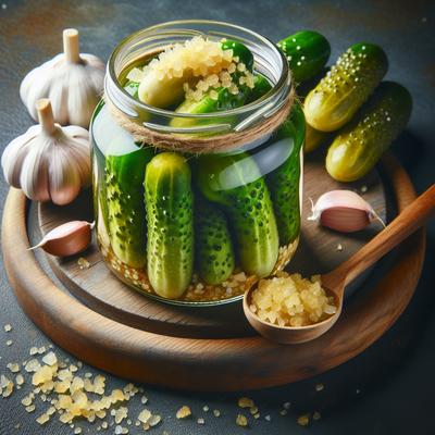 Image of Sweet Garlic Pickles