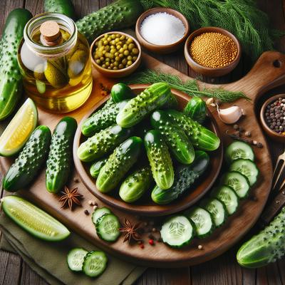 Image of Sweet Gherkin Pickles
