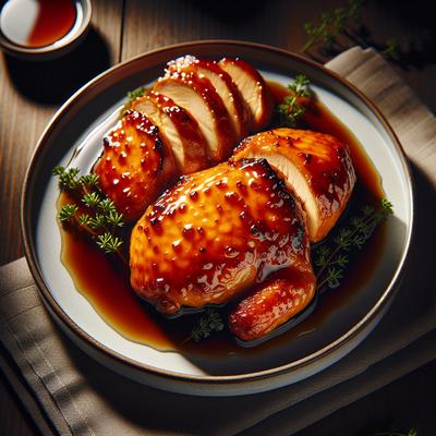 Image of Sweet Glazed Butterflied Chicken