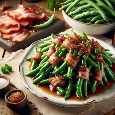 Image of Sweet Green Bean Bundles