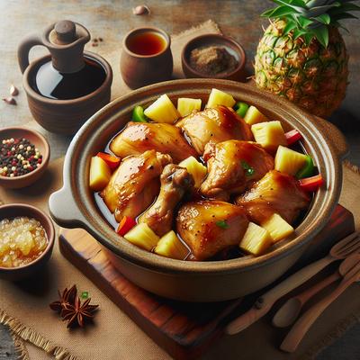 Image of Sweet Hawaiian Crock Pot Chicken