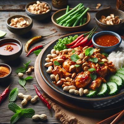 Image of Sweet Heat Peanut Chicken