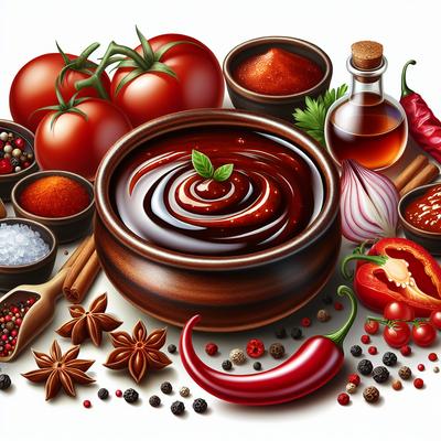 Image of Sweet Hot Bbq Sauce
