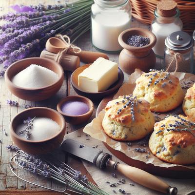 Image of Sweet Lavender Scones