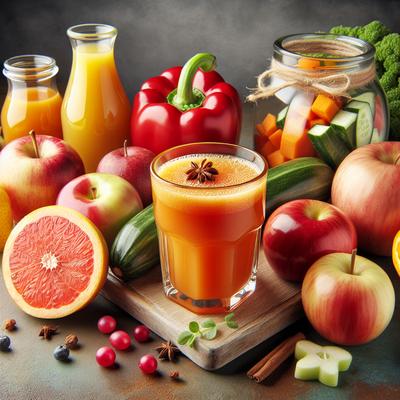 Image of Sweet Morning Eye Opener Fruit and Vegetable Juice