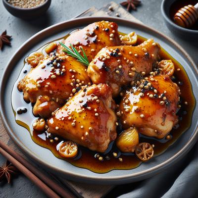 Image of Sweet Mustard Chicken Thighs