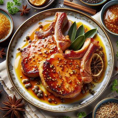 Image of Sweet Mustard Pork Chops