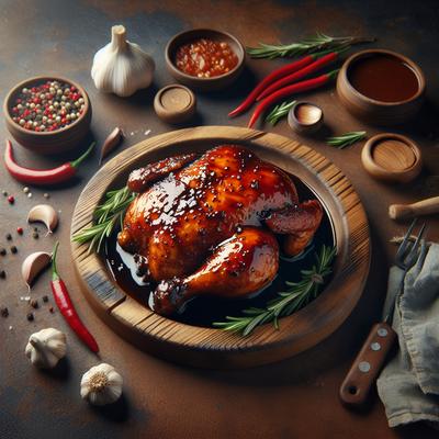 Image of Sweet N Smoky Oven Bbq Chicken