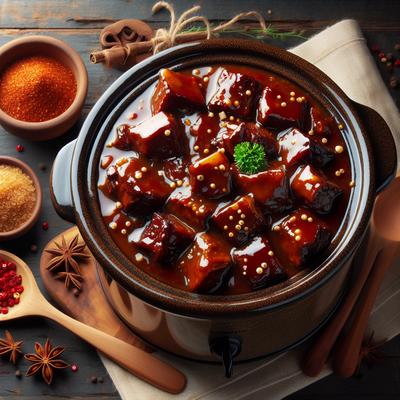Image of Sweet N Spicy Crock Pot Barbecue