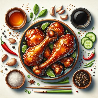 Image of Sweet N Spicy Drumsticks