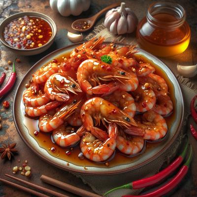 Image of Sweet N Spicy Marinated Shrimp