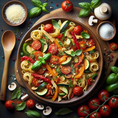 Image of Sweet N Spicy Veggie Pasta