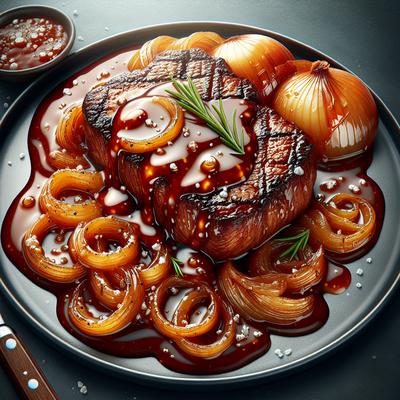 Image of Sweet Onion Smothered Steak Sauce